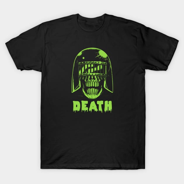 Judge Death (Black Print) T-Shirt by Nerdology